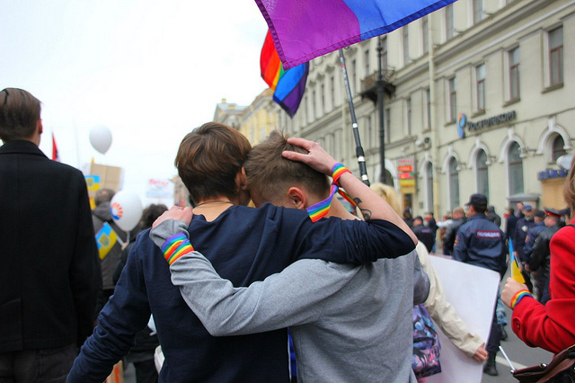 Pride, Russia, 2014, taken by Maria Komarova