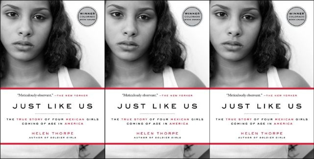Cover of the book "Just Like Us" by Helen Thorpe.