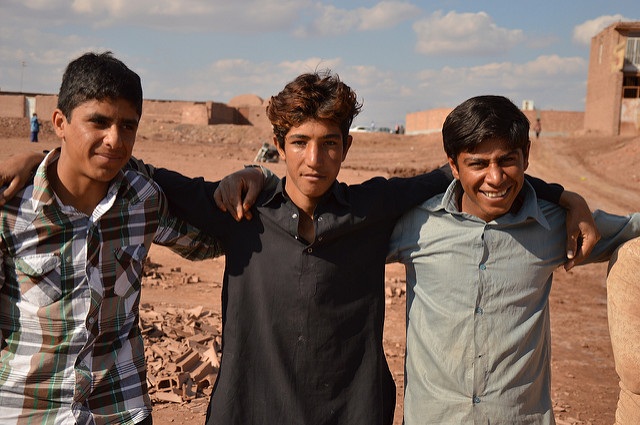 Afghan refugees in Iran. Afghan refugees in Iran.